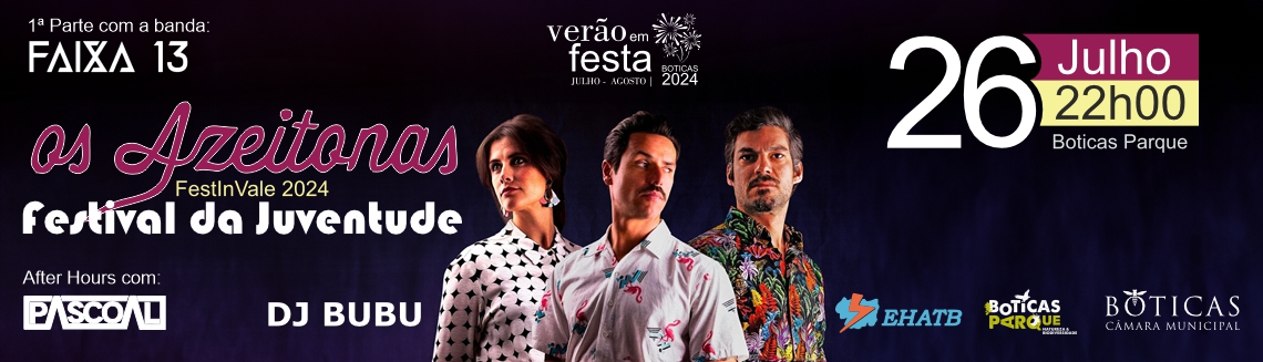 Os Azeitonas | FestInvale - Festival da Juventude | Vero em Festa 2024